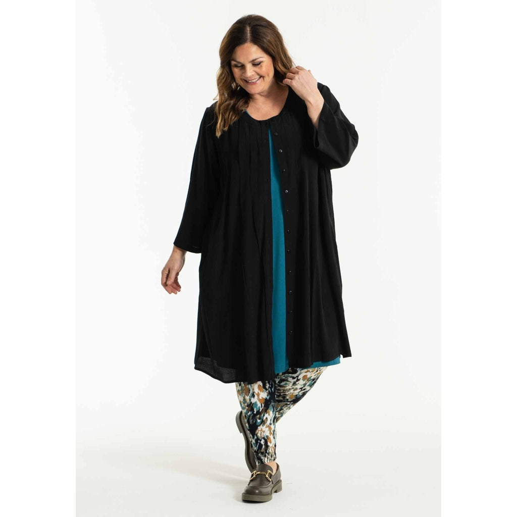 Gozzip Woman Amalia Tunic Tunic Black