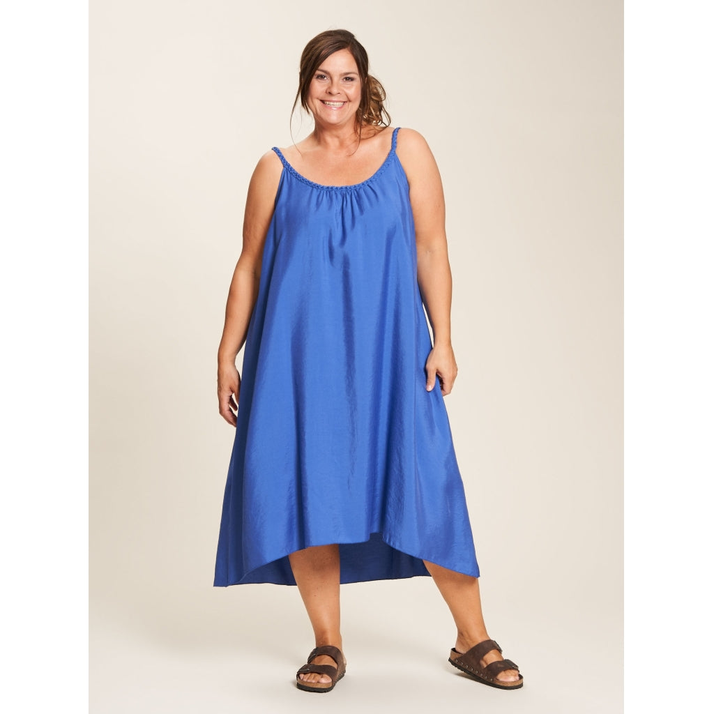 Gozzip Woman Amalie Dress Dress Royal Blue