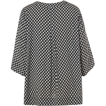 Gozzip Woman Ane-Lise Blouse Blouse Black/Offwhite