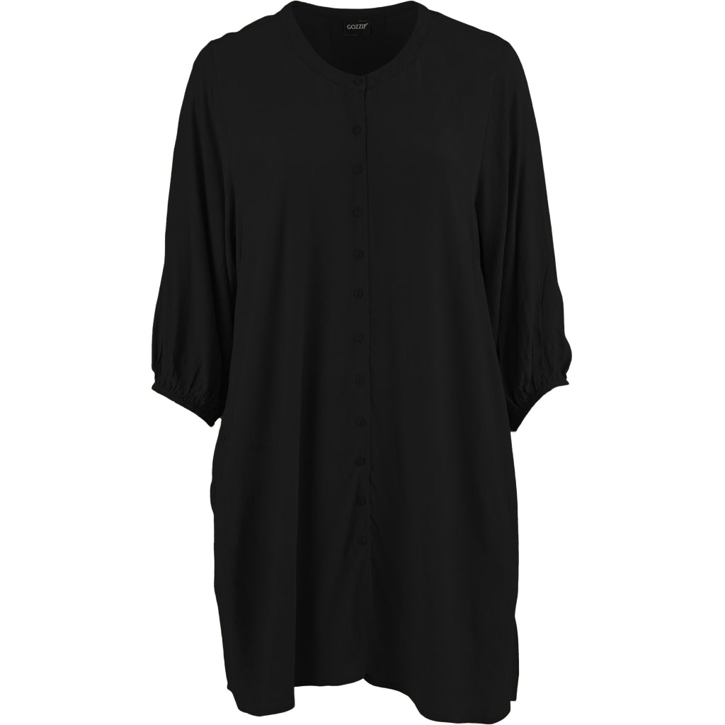 Gozzip Woman Anela Tunic Tunic Black