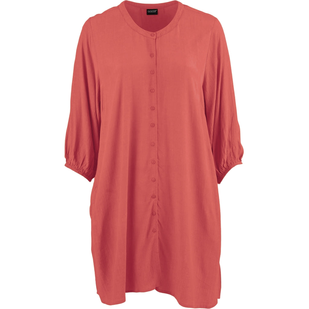 Gozzip Woman Anela Tunic Tunic Coral