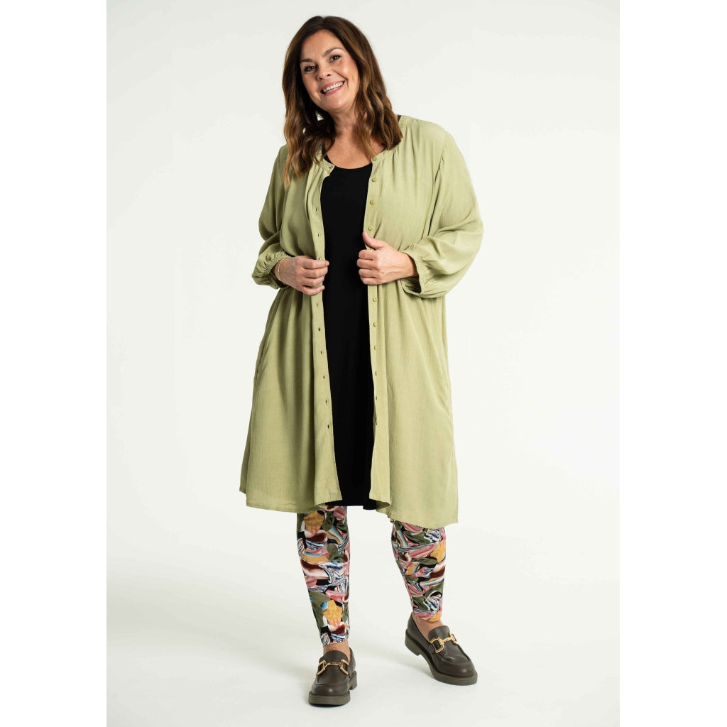 Gozzip Woman Anela Tunic Tunic Dusty Green