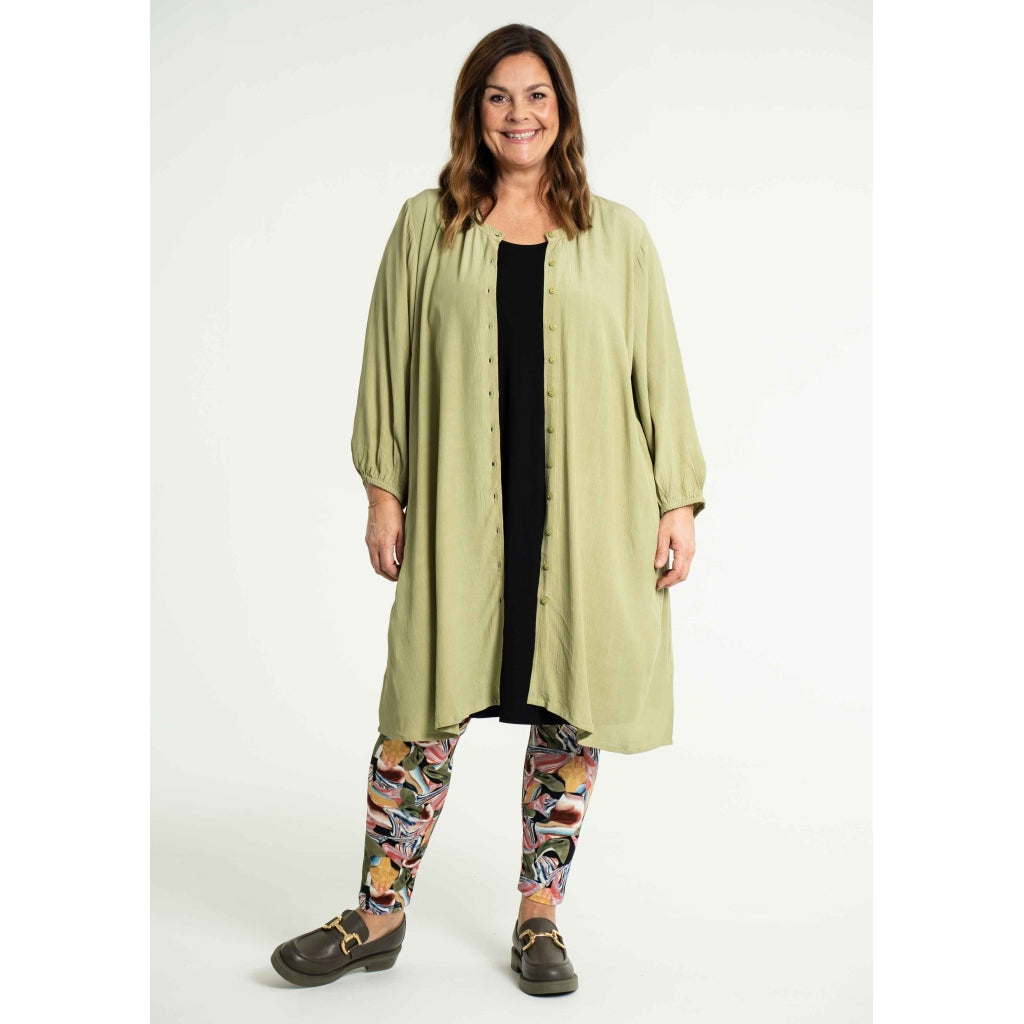 Gozzip Woman Anela Tunic Tunic Dusty Green