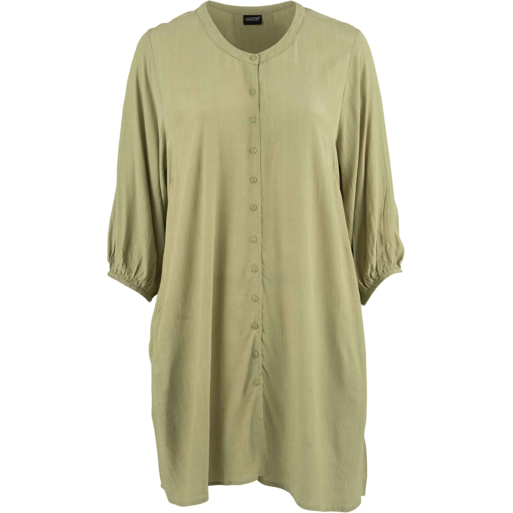 Gozzip Woman Anela Tunic Tunic Dusty Green