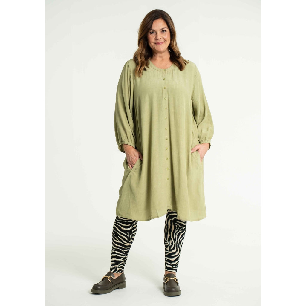 Gozzip Woman Anela Tunic Tunic Dusty Green