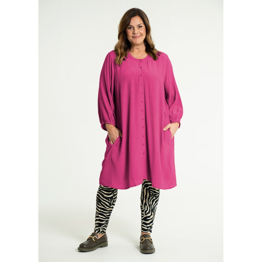 Gozzip Woman Anela Tunic Tunic Fuchia