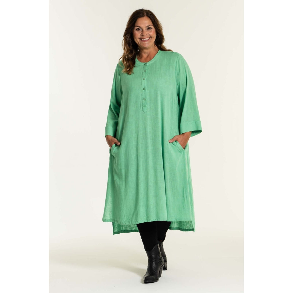 Gozzip Woman Annica Dress - MORE COLOURS Dress Absinthe Green