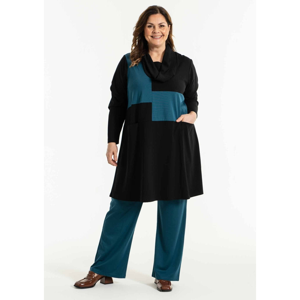 Gozzip Woman Barbel Tunic Tunic Black