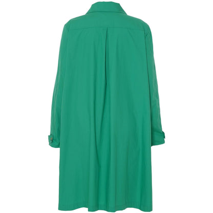 Gozzip Woman Beatrice Trenchcoat - FLERE FARVER Coat Absinthe Green