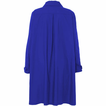 Gozzip Woman Beatrice Trenchcoat - FLERE FARVER Coat Blue