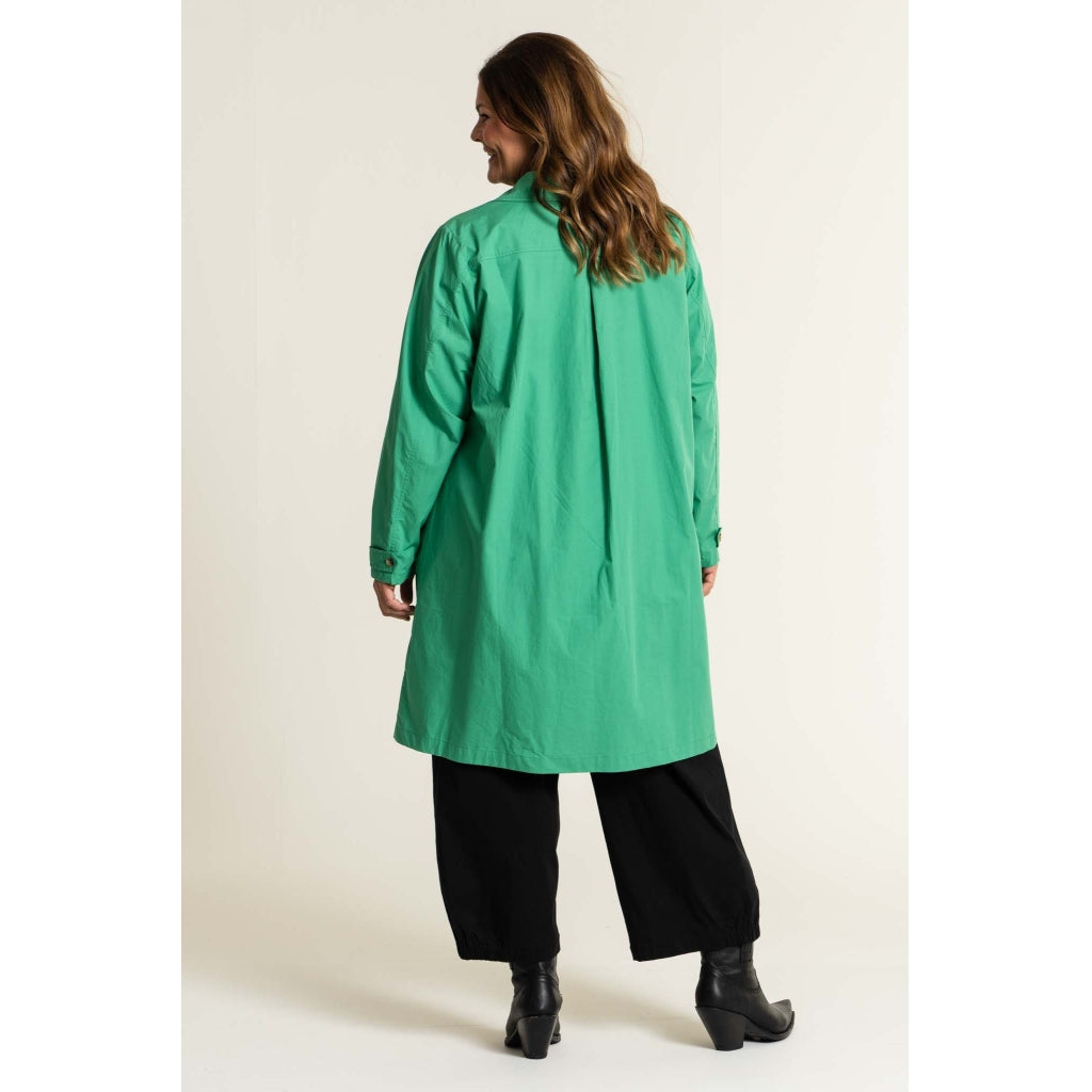 Gozzip Woman Beatrice Trenchcoat - MORE COLOURS Coat Absinthe Green