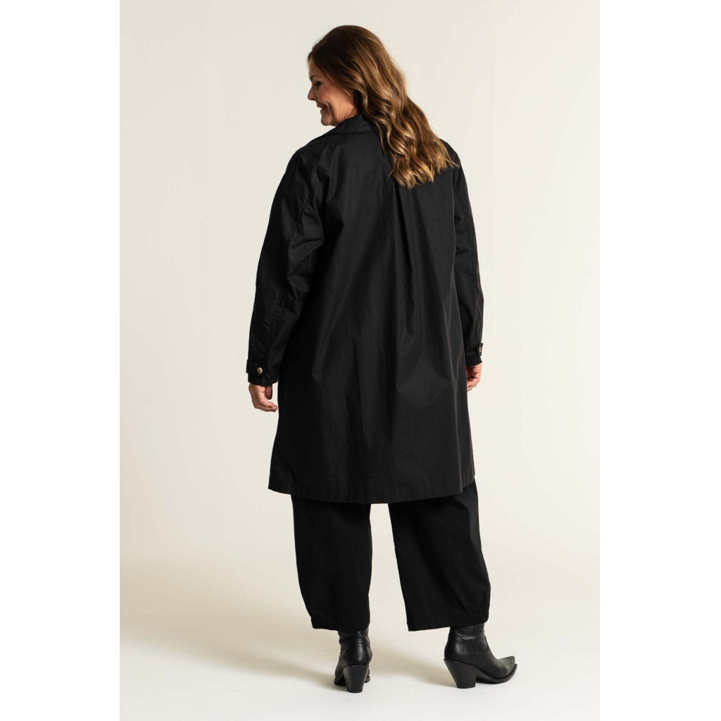 Gozzip Woman Beatrice Trenchcoat - MORE COLOURS Coat Black