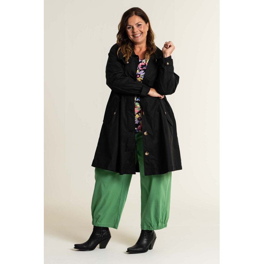 Gozzip Woman Beatrice Trenchcoat - MORE COLOURS Coat Black