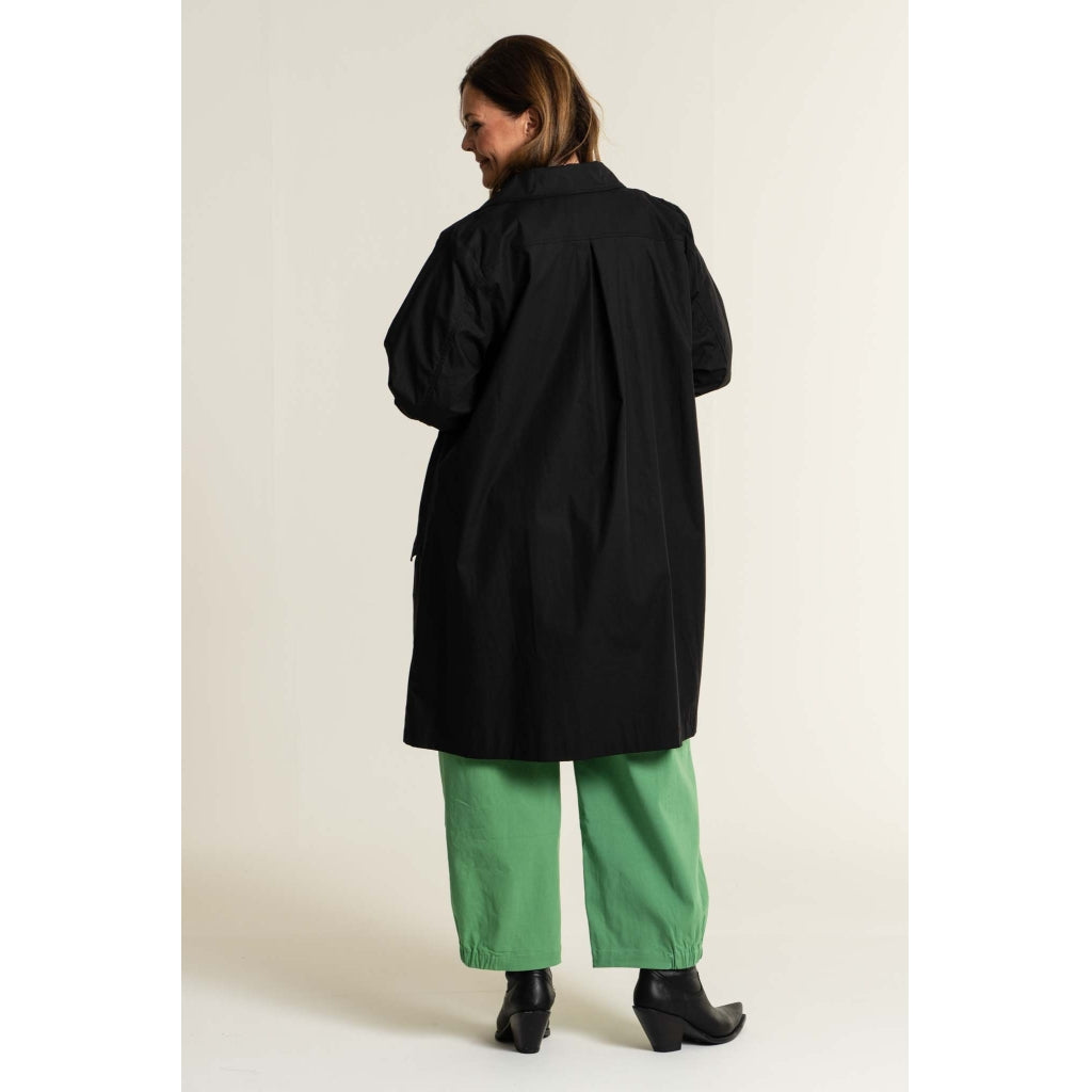 Gozzip Woman Beatrice Trenchcoat - MORE COLOURS Coat Black