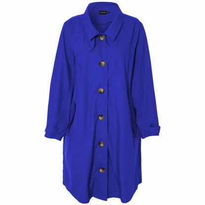 Gozzip Woman Beatrice Trenchcoat - MORE COLOURS Coat Blue