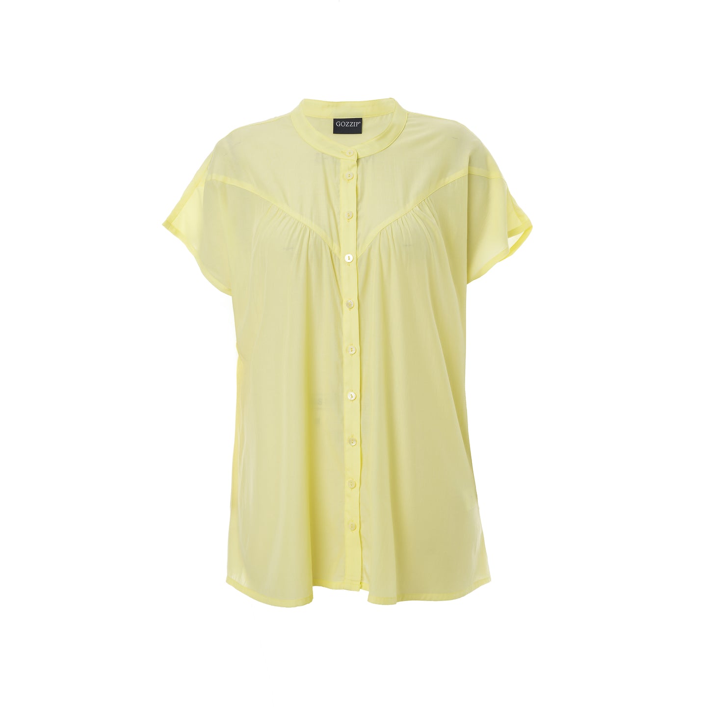 Gozzip Woman Begina Blouse - FLERE FARVER Blouse Lemon