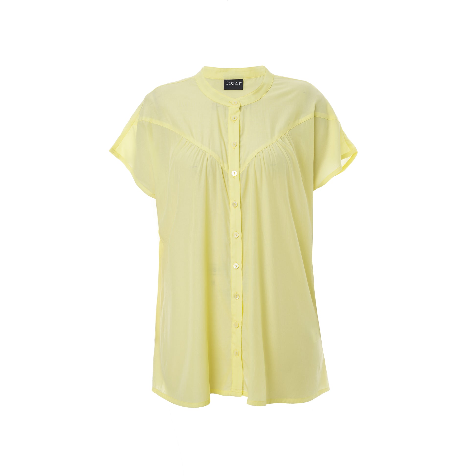 Gozzip Woman Begina Blouse - FLERE FARVER Blouse Lemon