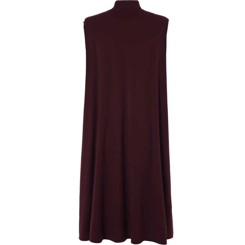 Gozzip Woman Bejse Long Waistcoat Waistcoat Zinfandel