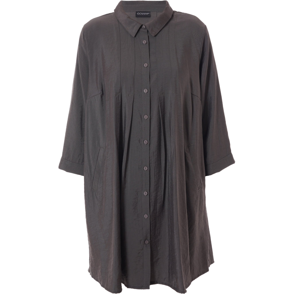 Gozzip Woman Birla Tunic Tunic Charcoal