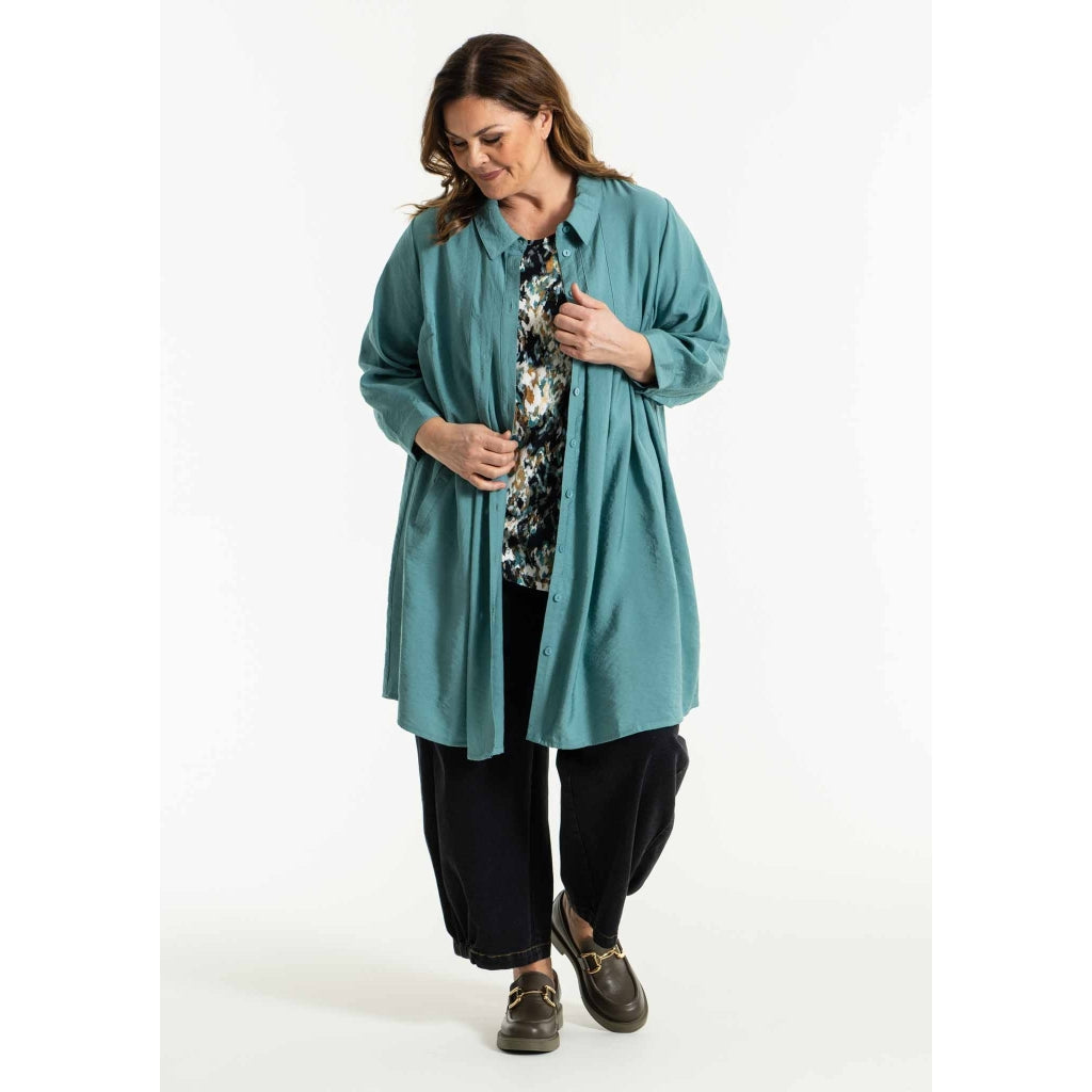 Gozzip Woman Birla Tunic Tunic Petrol