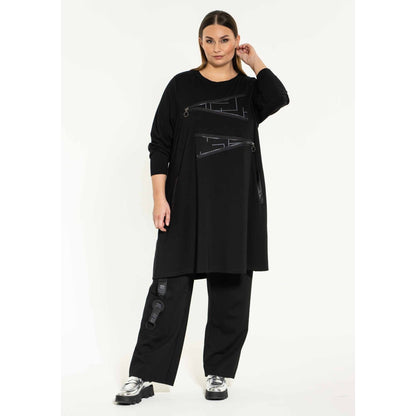 Gozzip Woman Cabrine Tunic Tunic Black