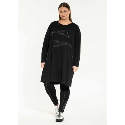 Gozzip Woman Cabrine Tunic Tunic Black