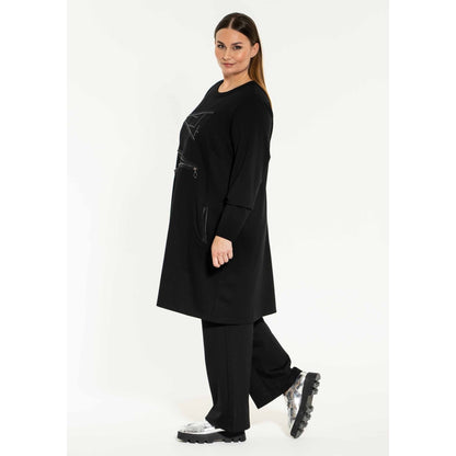 Gozzip Woman Cabrine Tunic Tunic Black