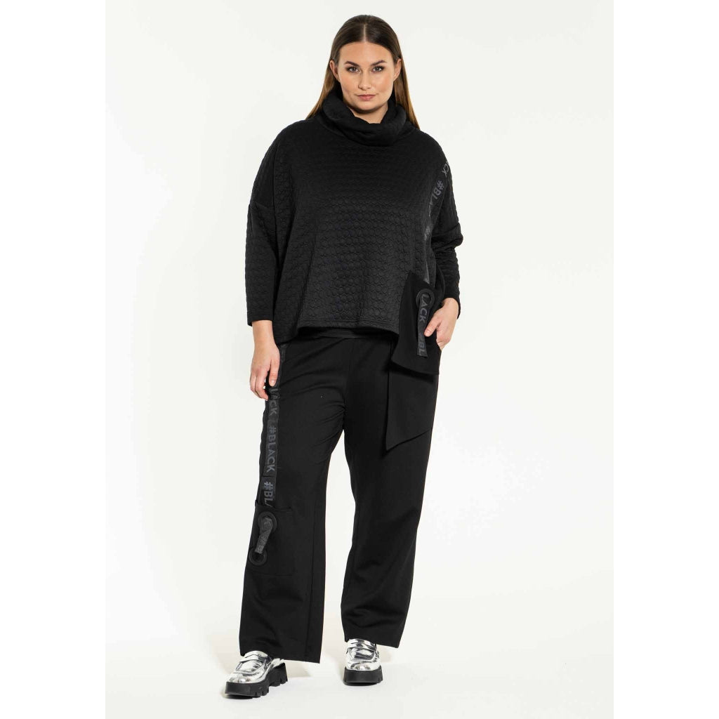 Gozzip Woman Carna Pants Pants Black