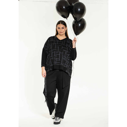 Gozzip Woman Carna Pants Pants Black