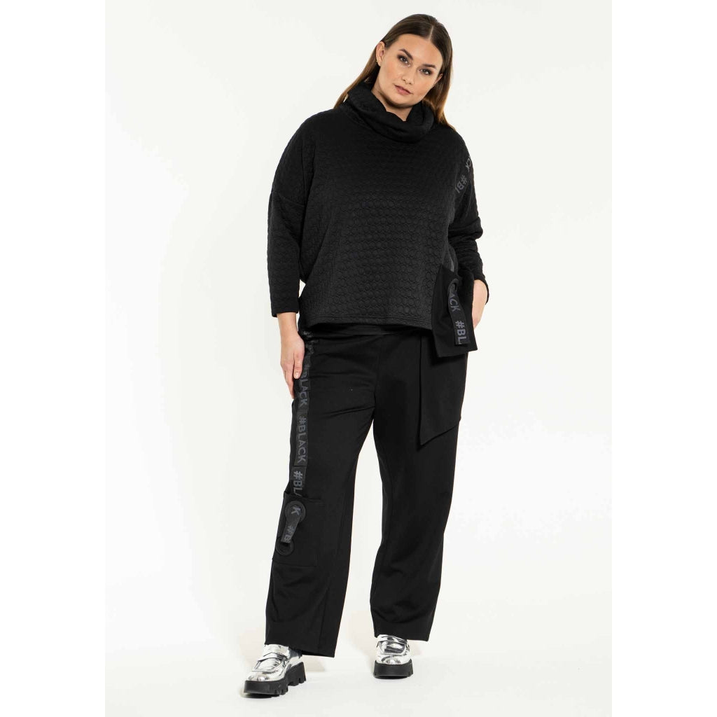 Gozzip Woman Carna Pants Pants Black