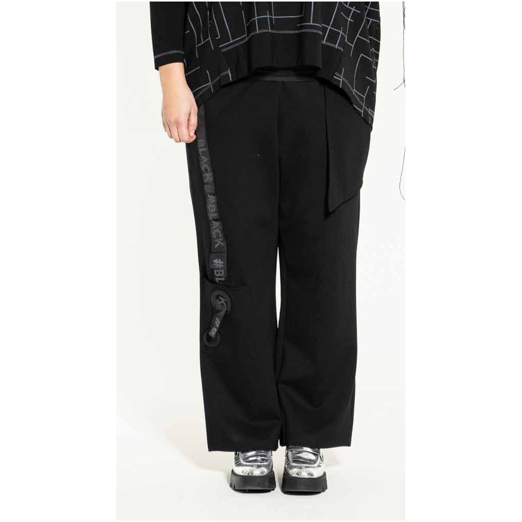 Gozzip Woman Carna Pants Pants Black