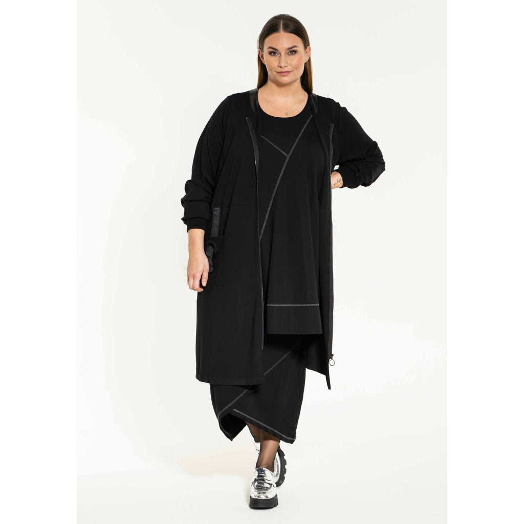 Gozzip Woman Carol Cardigan Cardigan Black