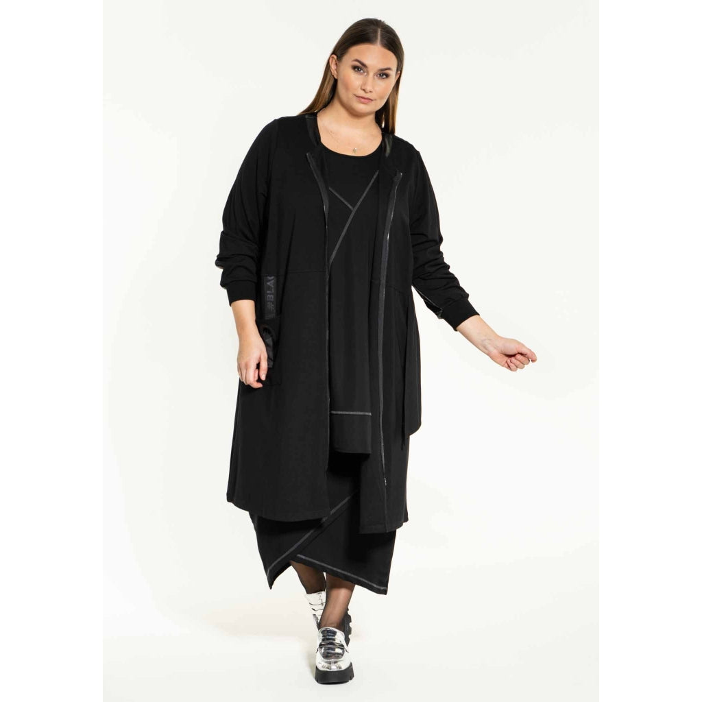 Gozzip Woman Carol Cardigan Cardigan Black