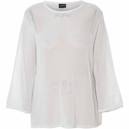 Gozzip Woman Carolina Sweater - MORE COLOURS Sweater Off-White