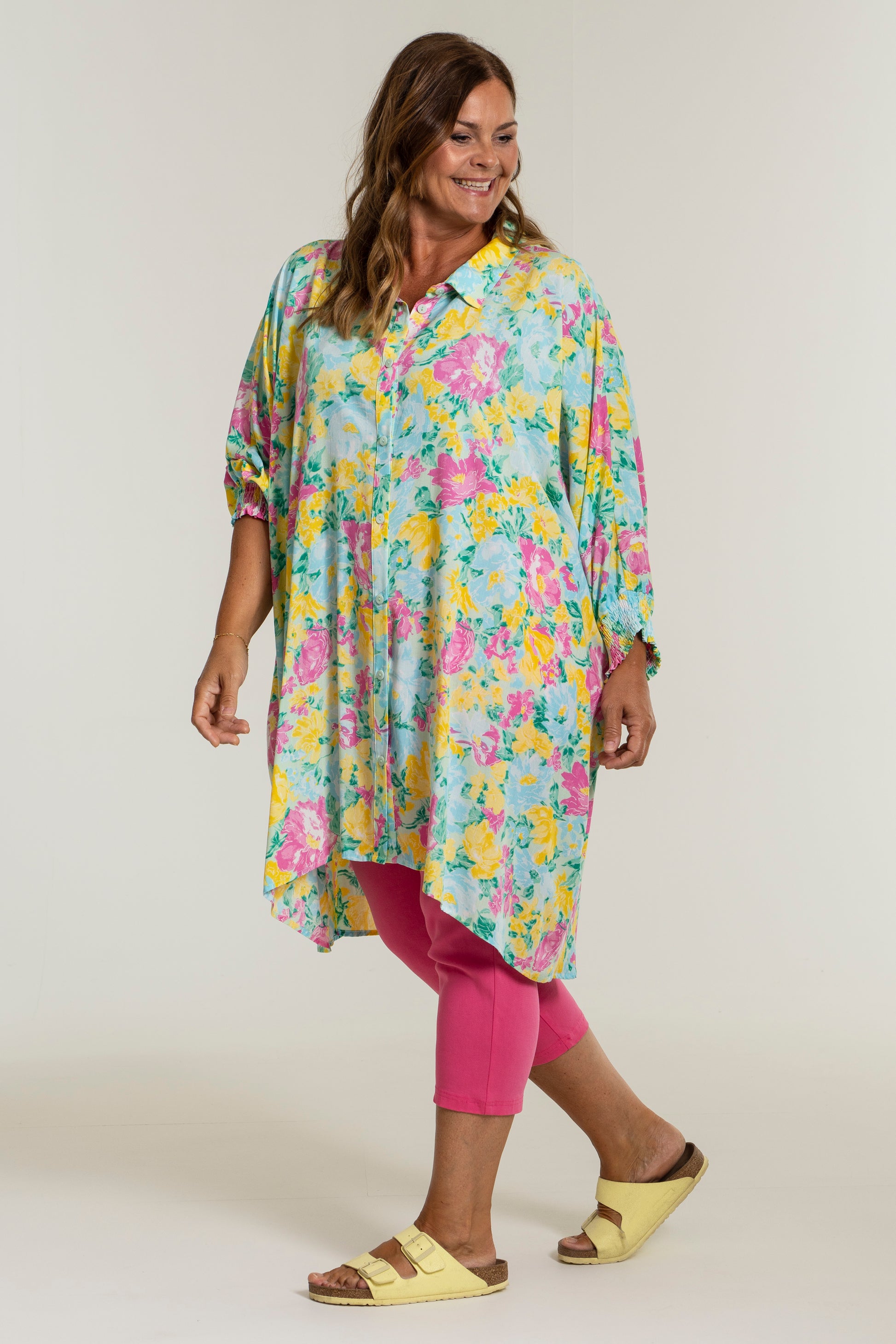 Gozzip Woman Clara 3/4 Leggings - MORE COLOURS 3/4 Pant Candy
