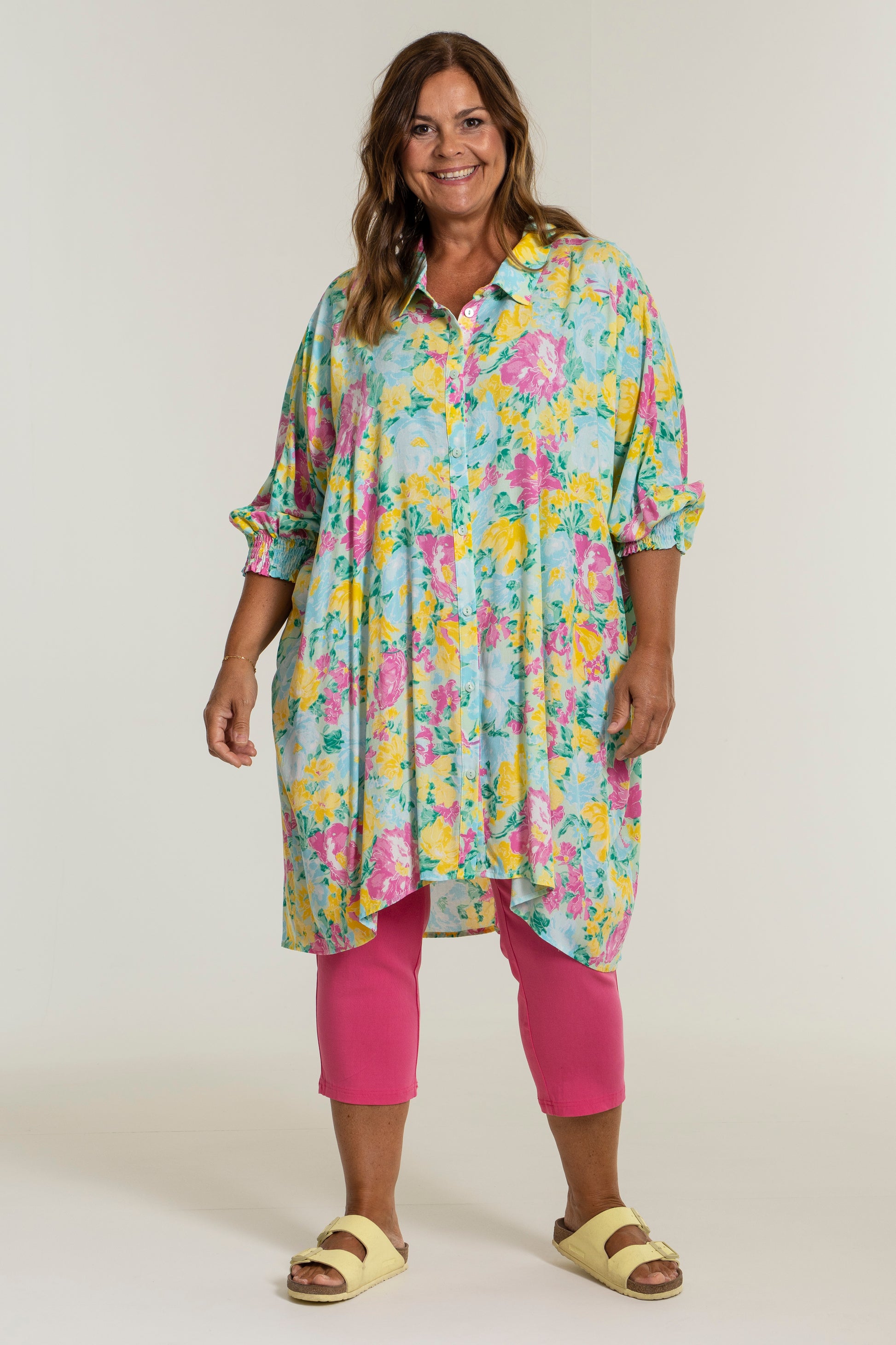 Gozzip Woman Clara 3/4 Leggings - MORE COLOURS 3/4 Pant Candy