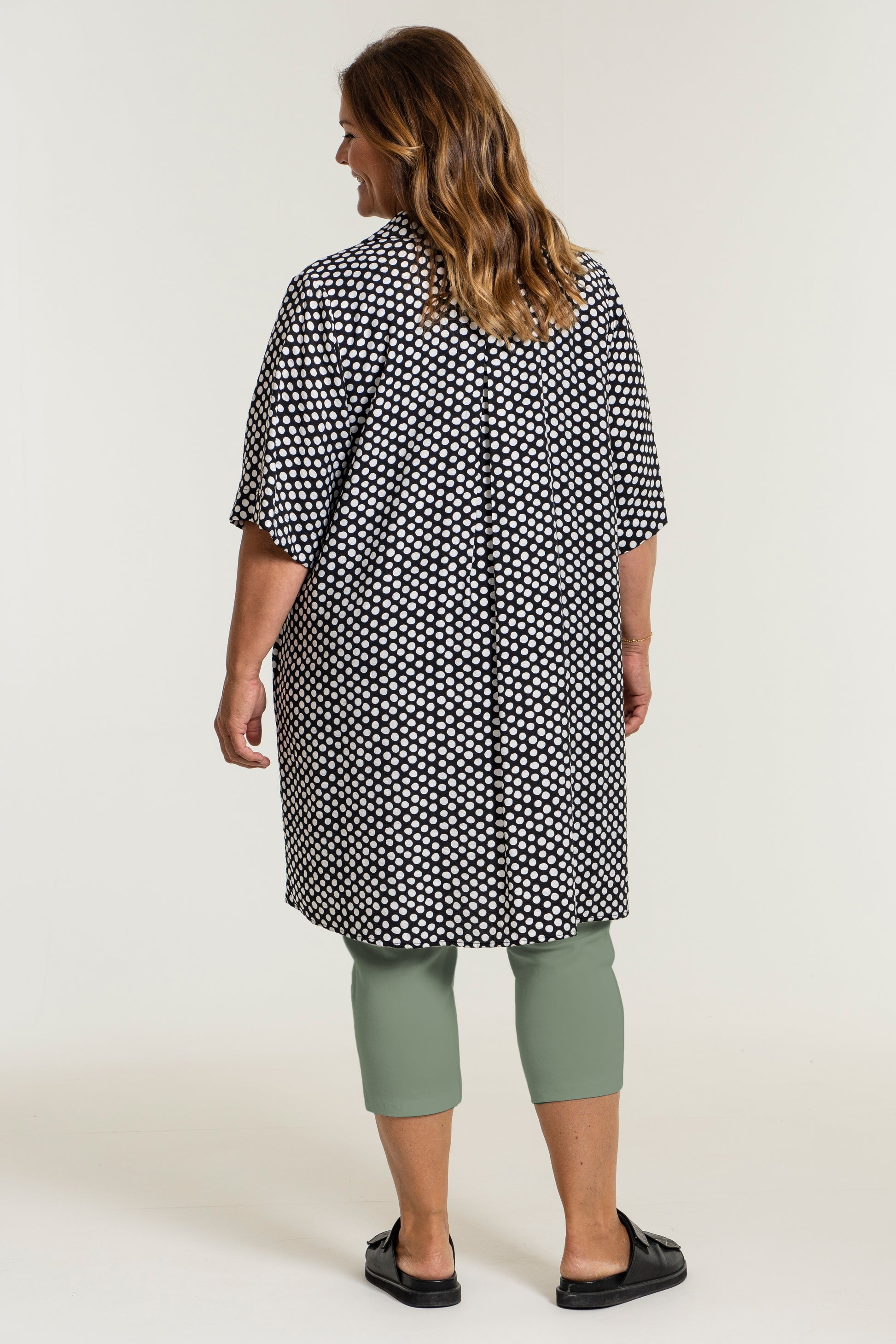 Gozzip Woman Clara 3/4 Leggings - MORE COLOURS 3/4 Pant Dusty Green
