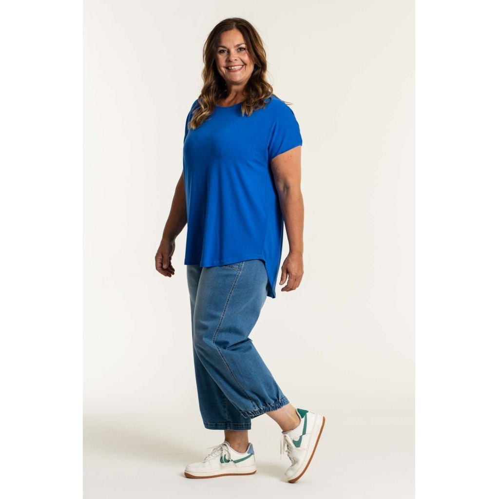 Gozzip Woman Clara Baggy pants Baggy pants Light Blue Denim