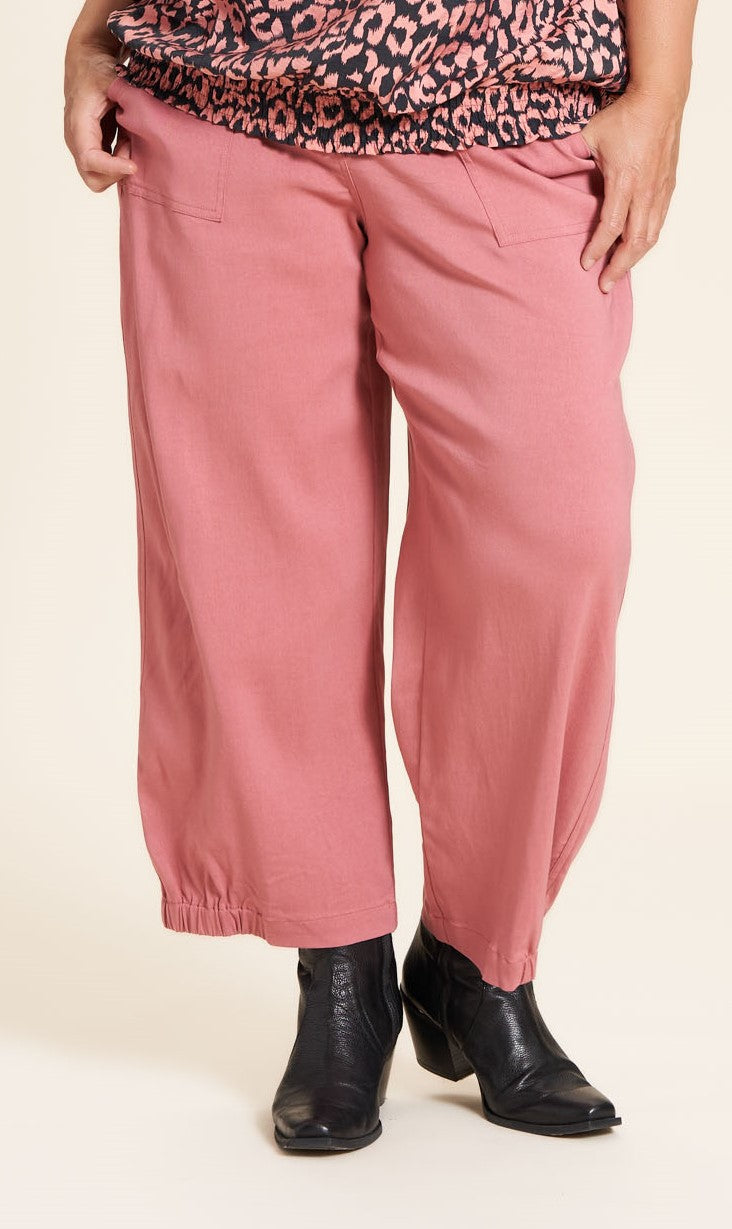 Gozzip Woman Clara Baggy pants Pants 135 Dusty Rose