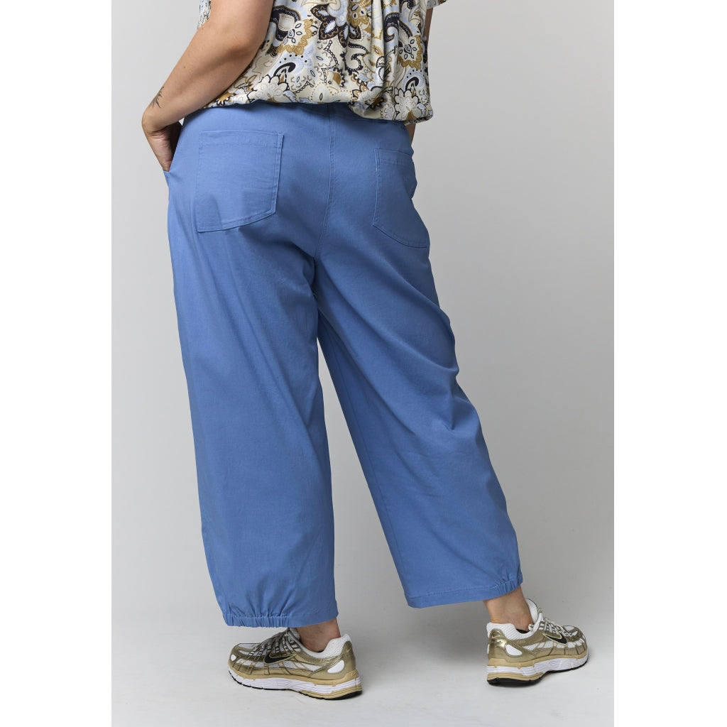 Gozzip Woman Clara Baggy pants Pants 1 Light Blue