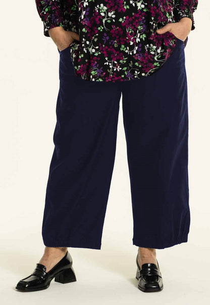 Gozzip Woman Clara Baggy pants Pants 70 Navy