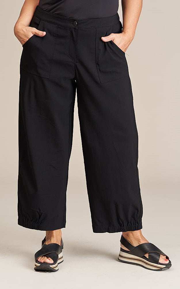 Gozzip Woman Clara Baggy pants Pants Black