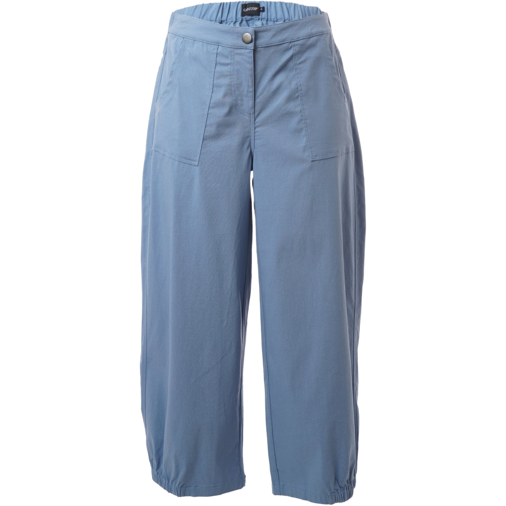 Gozzip Woman Clara Baggy pants Pants Blue heaven