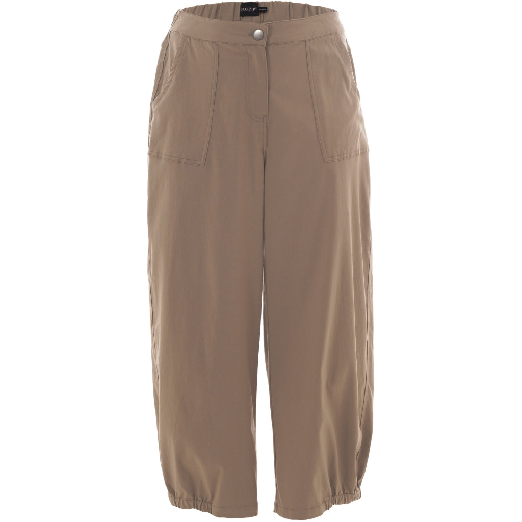 Gozzip Woman Clara Baggy pants Pants Clay