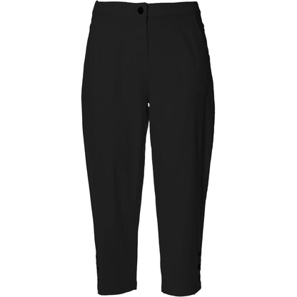 Gozzip Woman Clara Loose capri pants Loose Pant Black