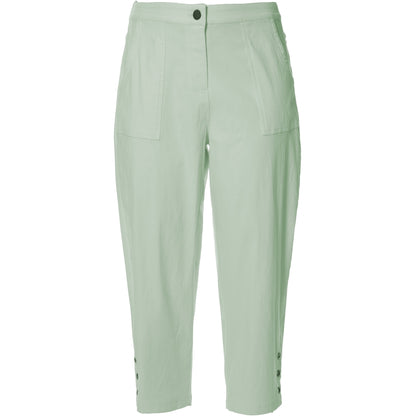 Gozzip Woman Clara Loose capri pants Loose Pant Dusty Green