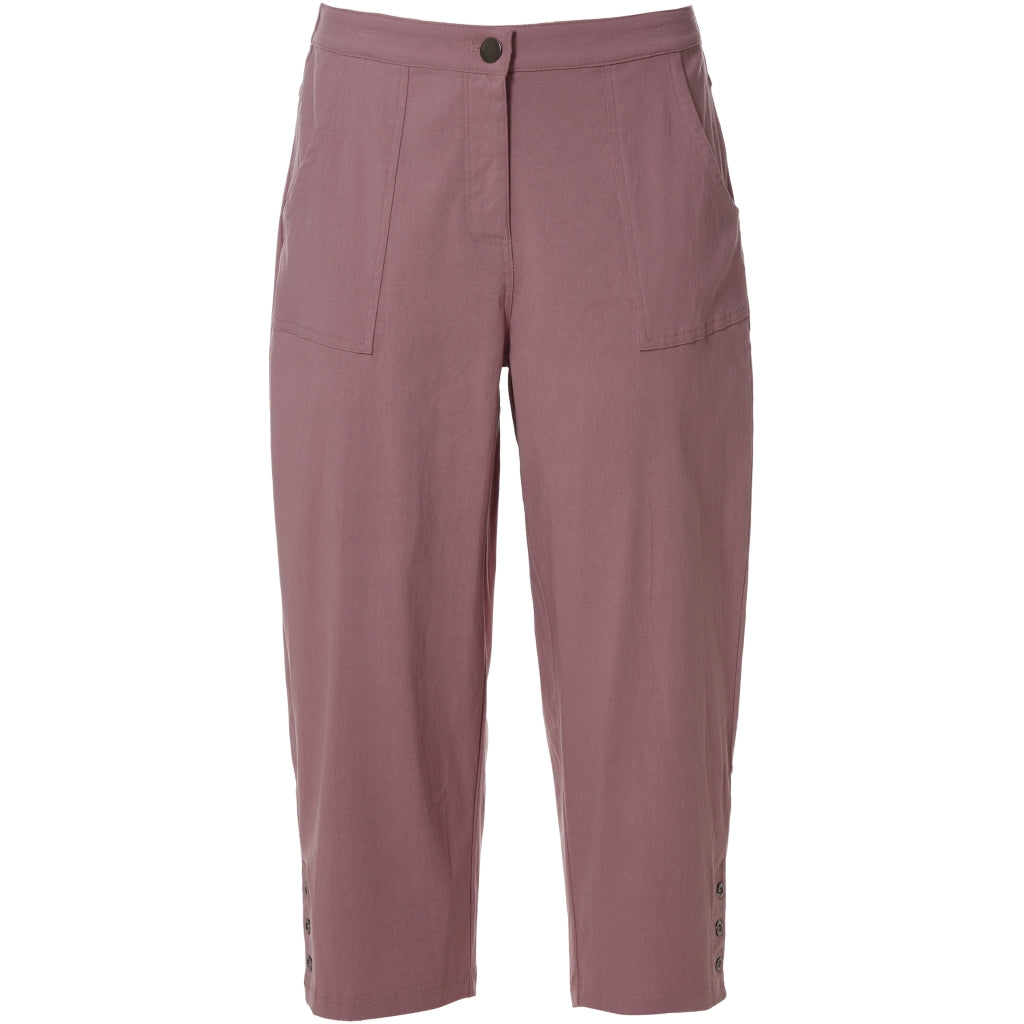 Gozzip Woman Clara Loose capri pants Loose Pant Dusty Rose