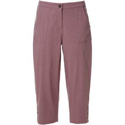 Gozzip Woman Clara Loose capri pants Loose Pant Dusty Rose