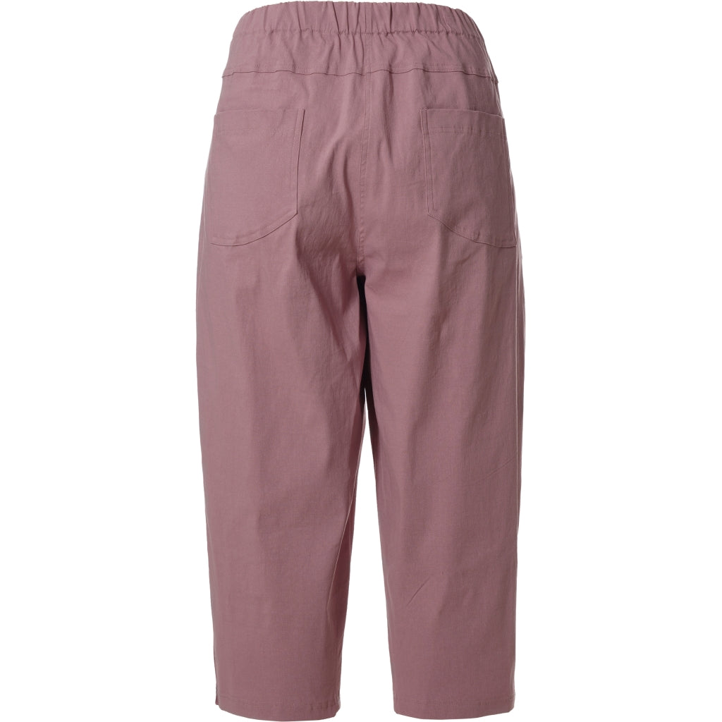 Gozzip Woman Clara Loose capri pants Loose Pant Dusty Rose