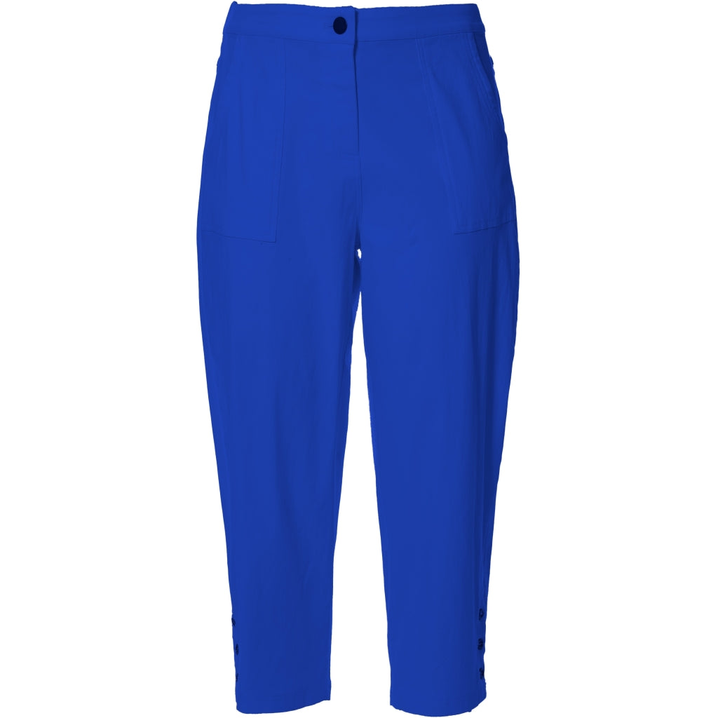 Gozzip Woman Clara Loose capri pants Loose Pant Royal Blue